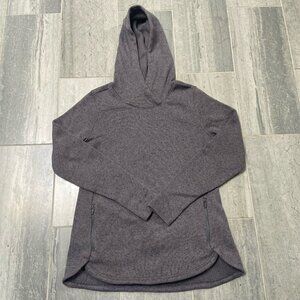 Old Navy Active Go-Dry Fleece Lined Thumbholes Hoodie Sweatshirt Purple Size XS